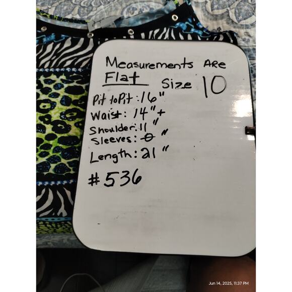 Y2K Joseph Ribkoff Women's Animal Print Tank top size 10 Wild Hippie Retro Wild - Picture 6 of 8